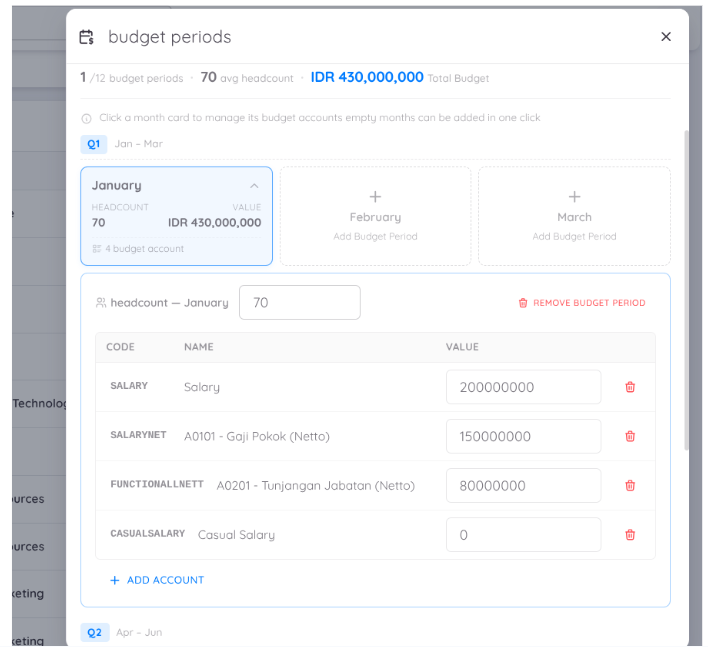 Add Budget Period