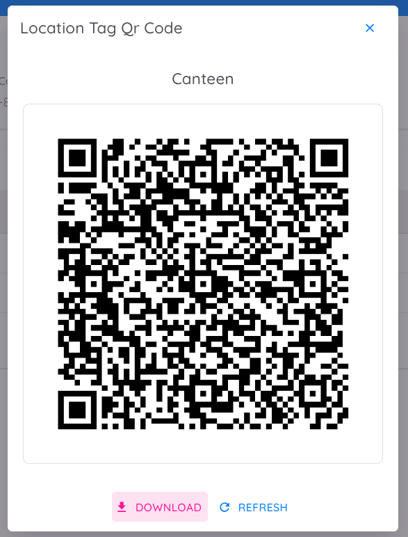 View of Edit Work Schedule