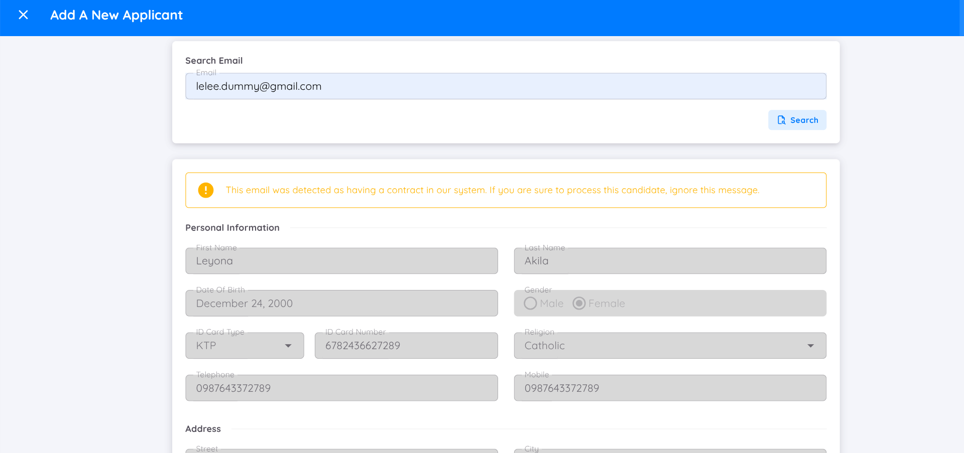 Email Validation