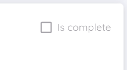 Is Complete