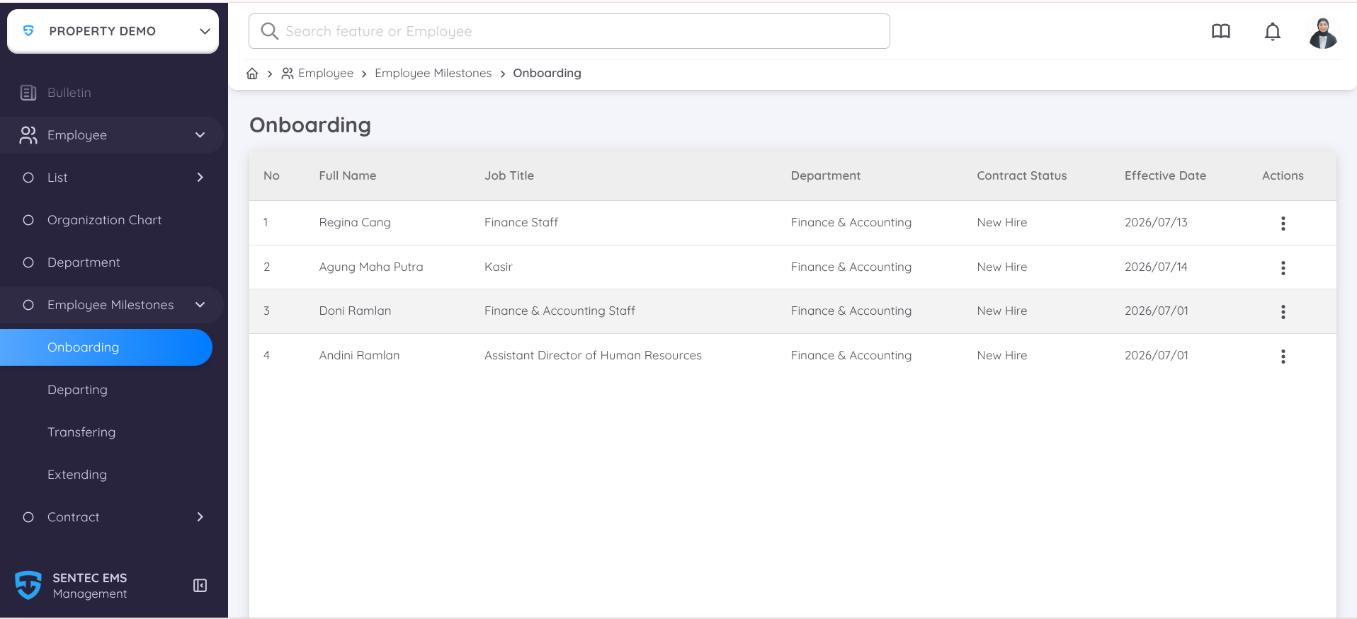 Onboarding