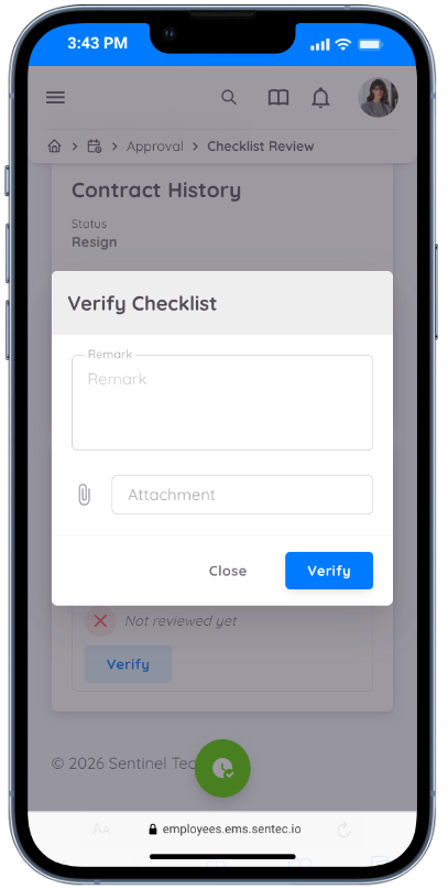 Verification Remarks