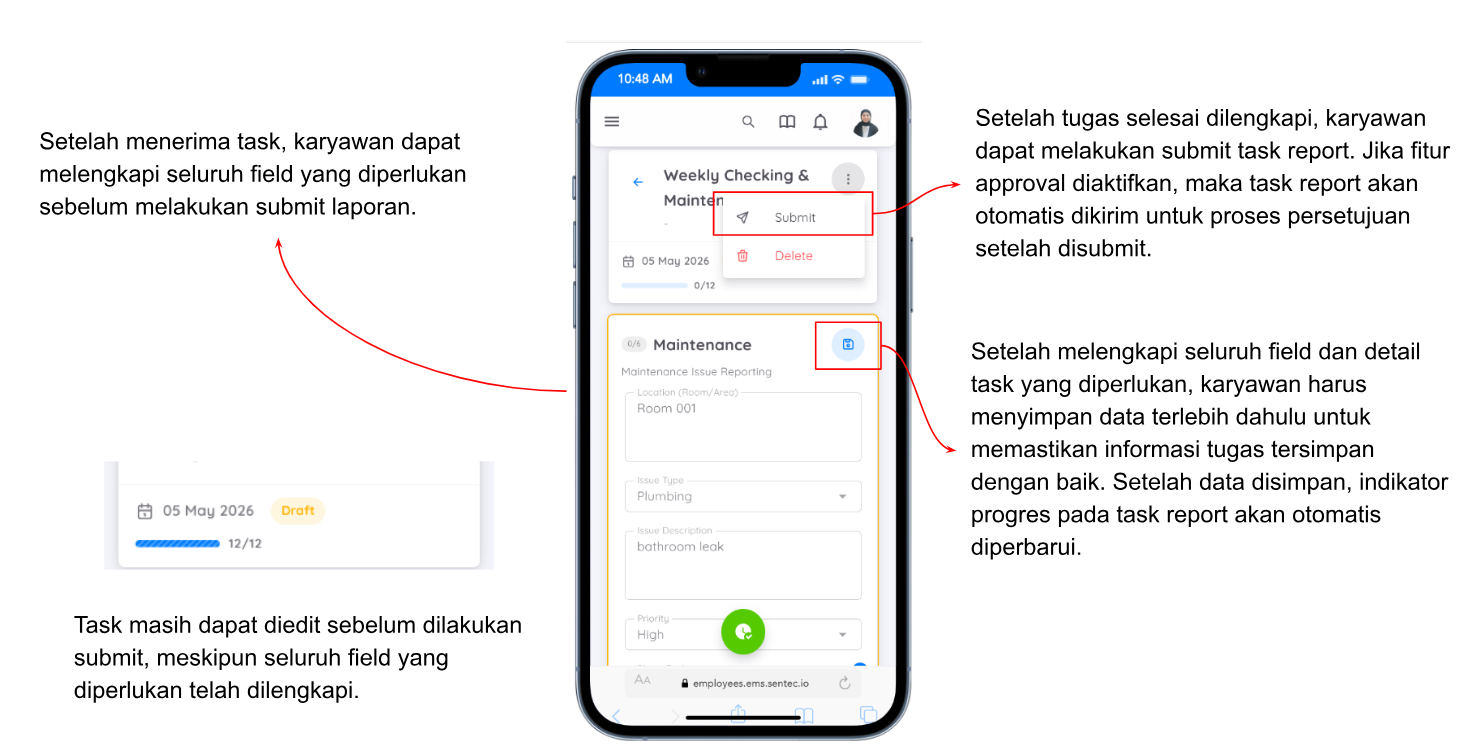 Draft Report Task