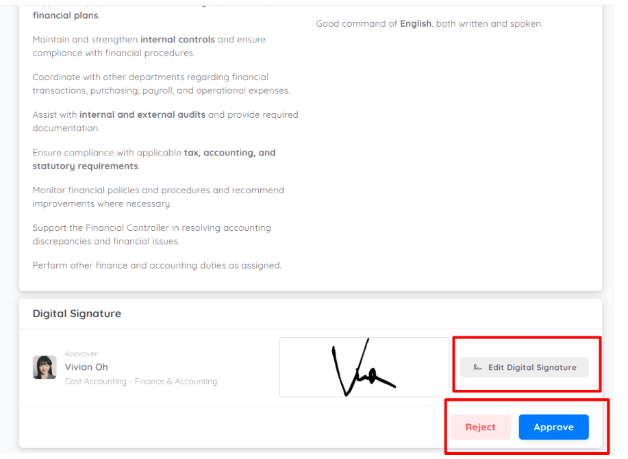 Employee Requisition Approval Process