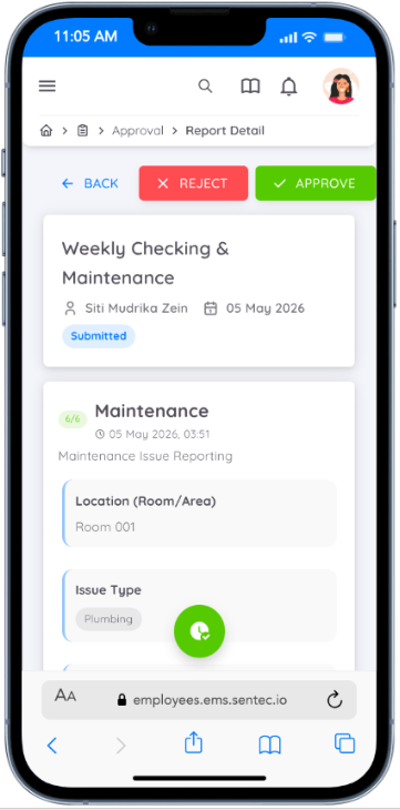 Task Approval List