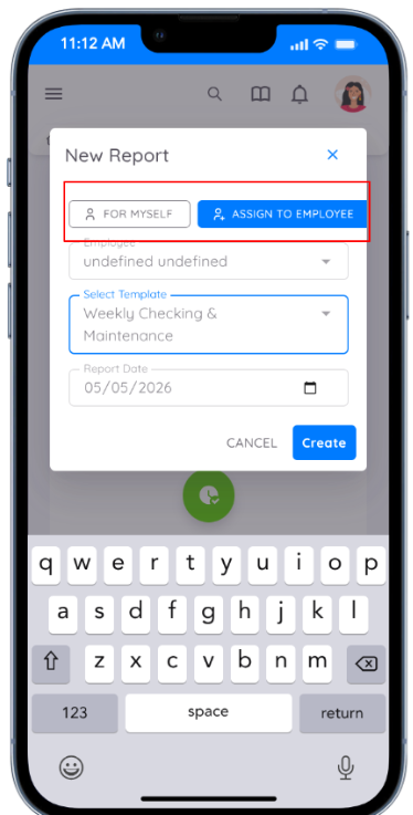 Assign Task by HOD