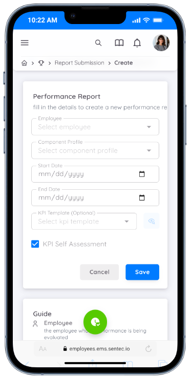 Create Performance