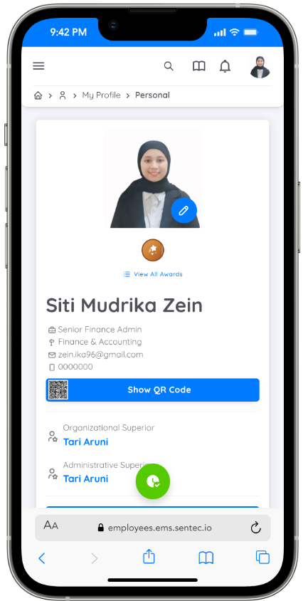 Layar Formulir Perencanaan Jadwal