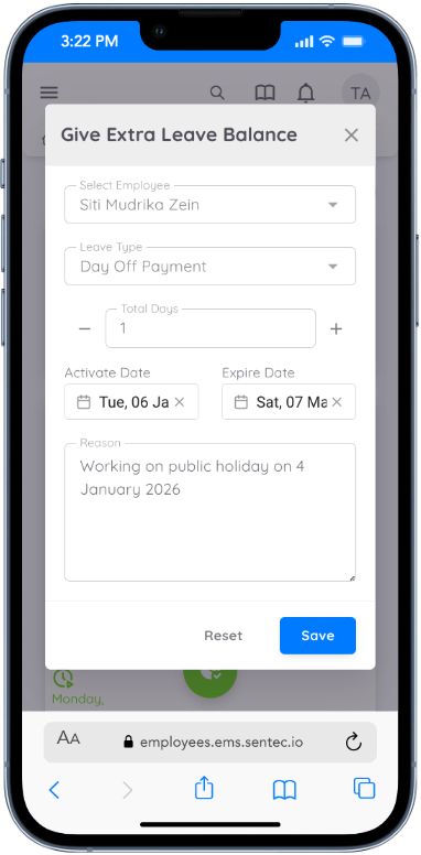 Give Extra Credit Form