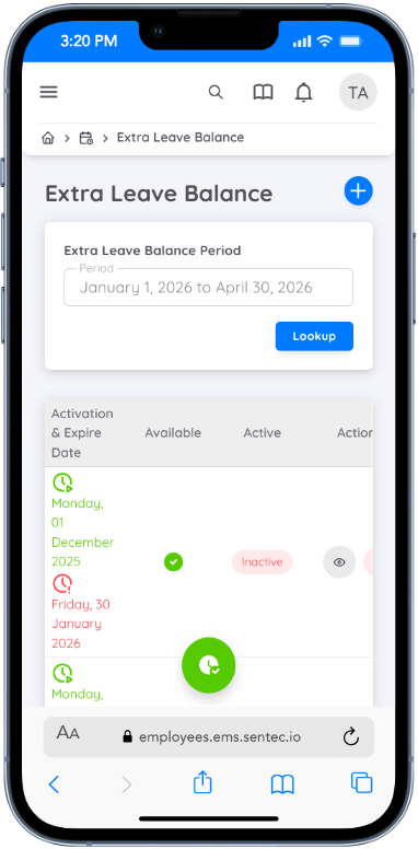 Give Extra Credit Screen