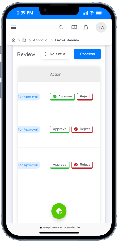 Leave Review Per Date