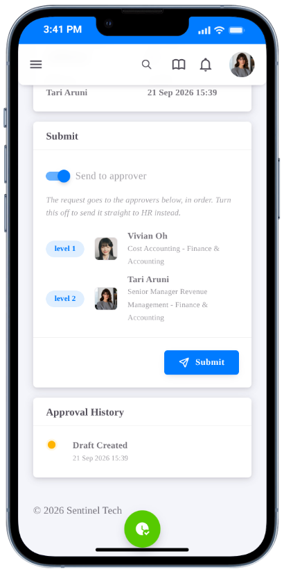 Employee Requisition Approval