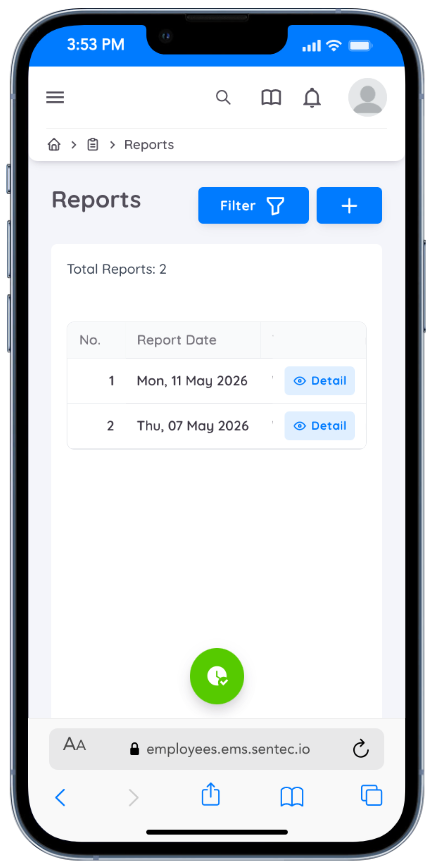 Task Report List