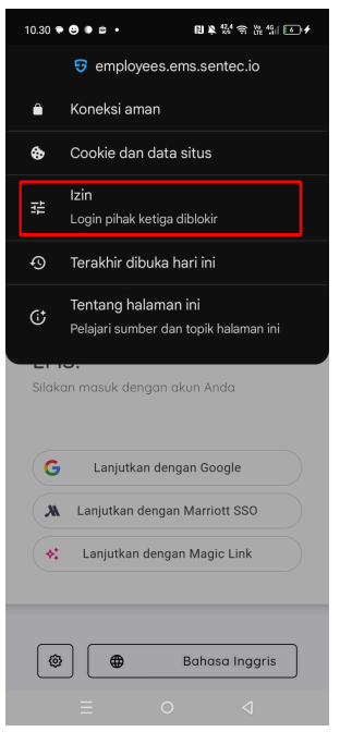 Langkah 3 - Chrome