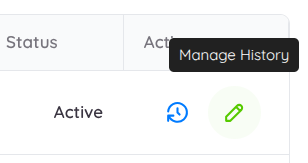 Manage History
