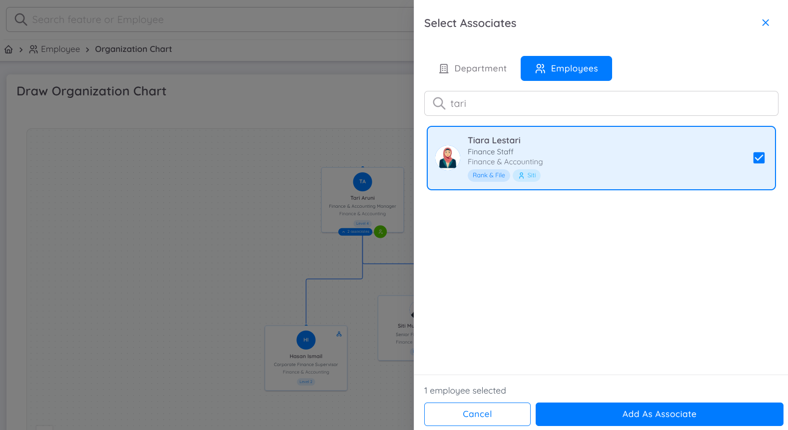 Create Organization Chart