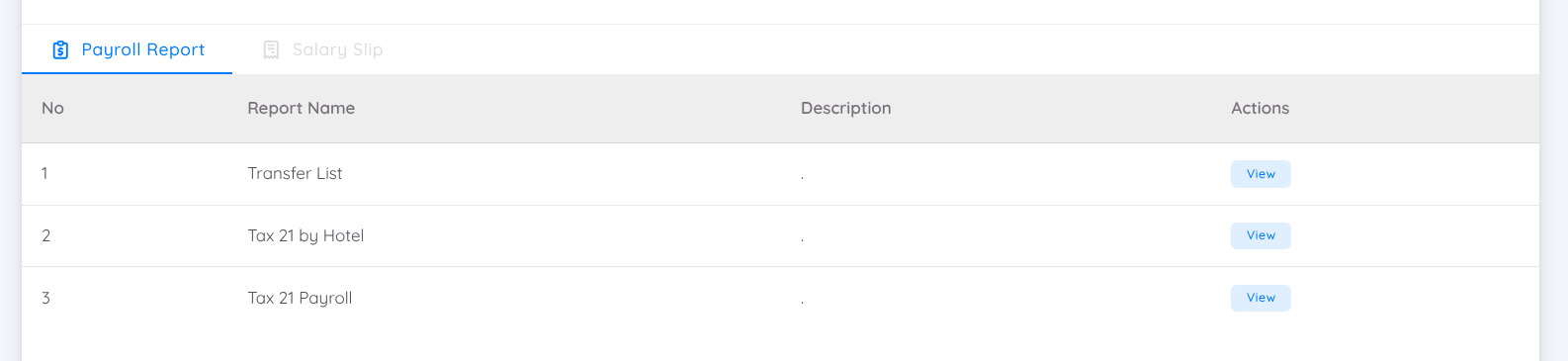 View of Edit Report Name